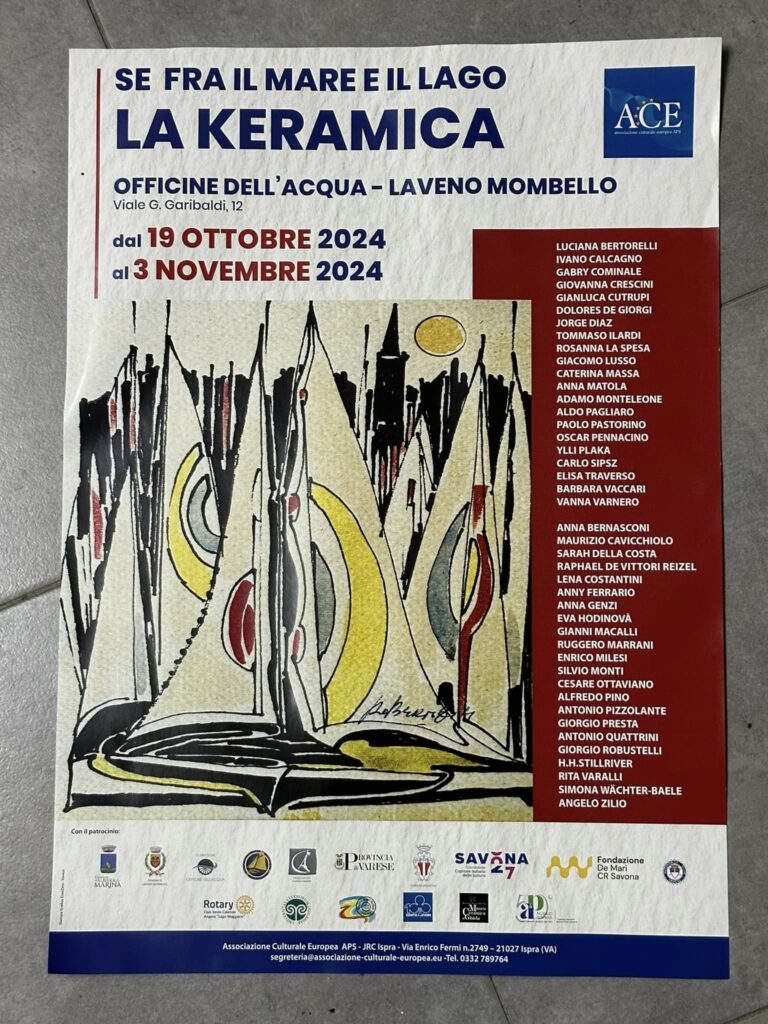 Se fra il mare e il lago Keramica – 19/10 3/11/2024